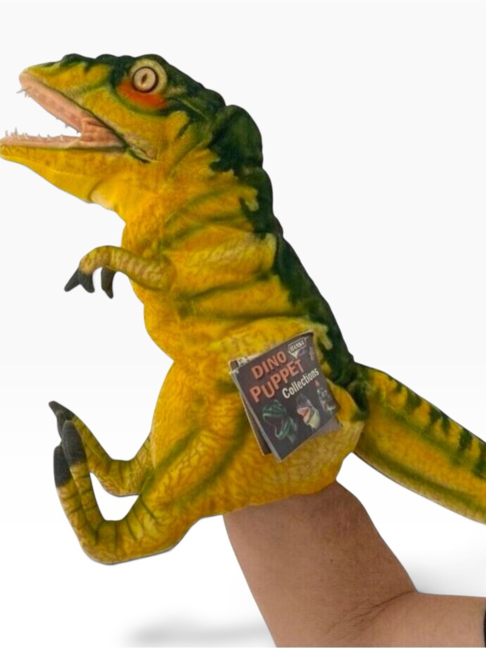 Hansa Dino Puppet Collection T-Rex Plush Hand Puppet collectible funny